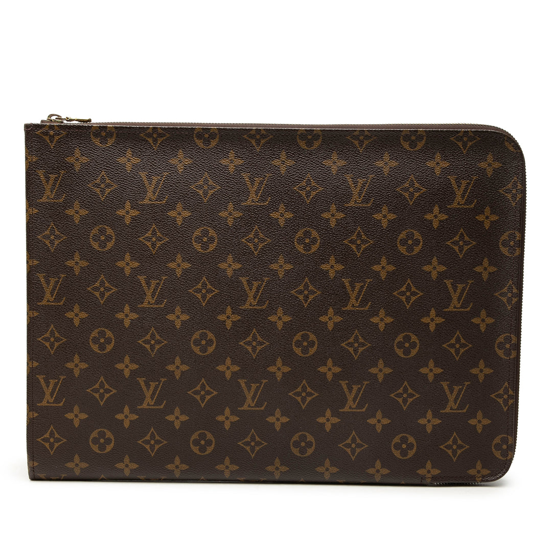 Louis Vuitton Poche Documents Portfolio Toile Monogram