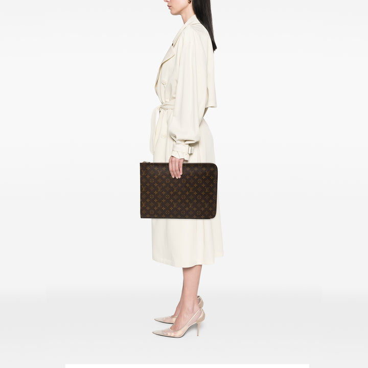 Louis Vuitton Poche Documents Portfolio Toile Monogram