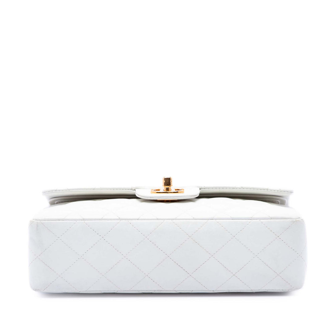 Chanel Small Classic Cuir d’agneau Double rabat