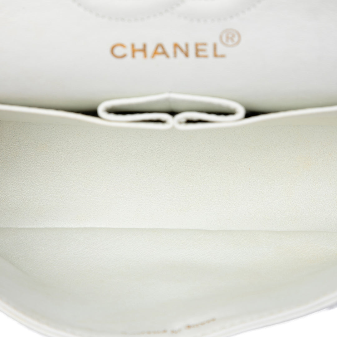 Chanel Small Classic Cuir d’agneau Double rabat