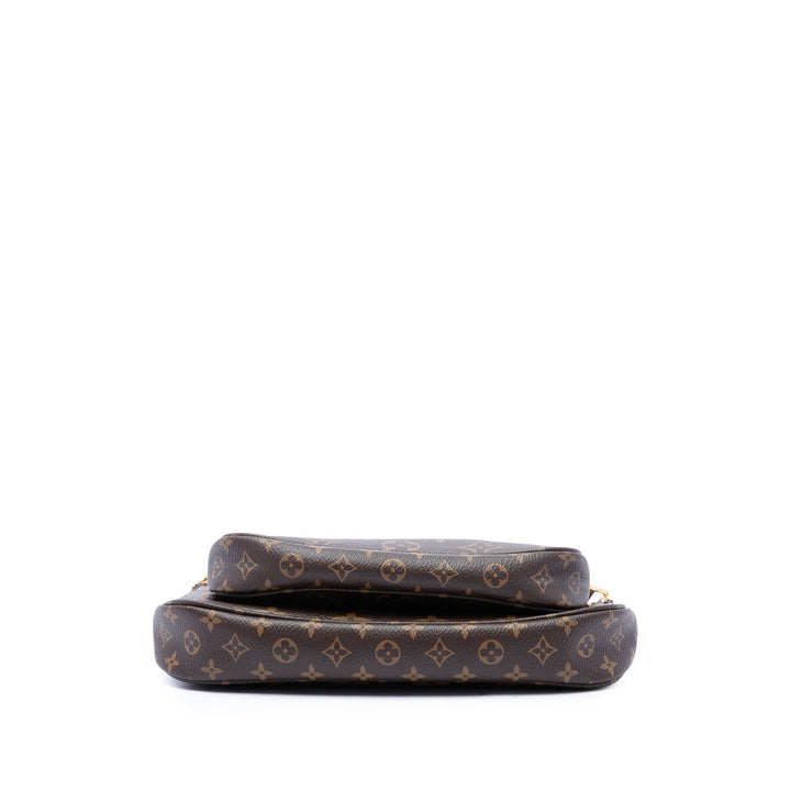 Multi Pochette Accessoires Monogram Marron