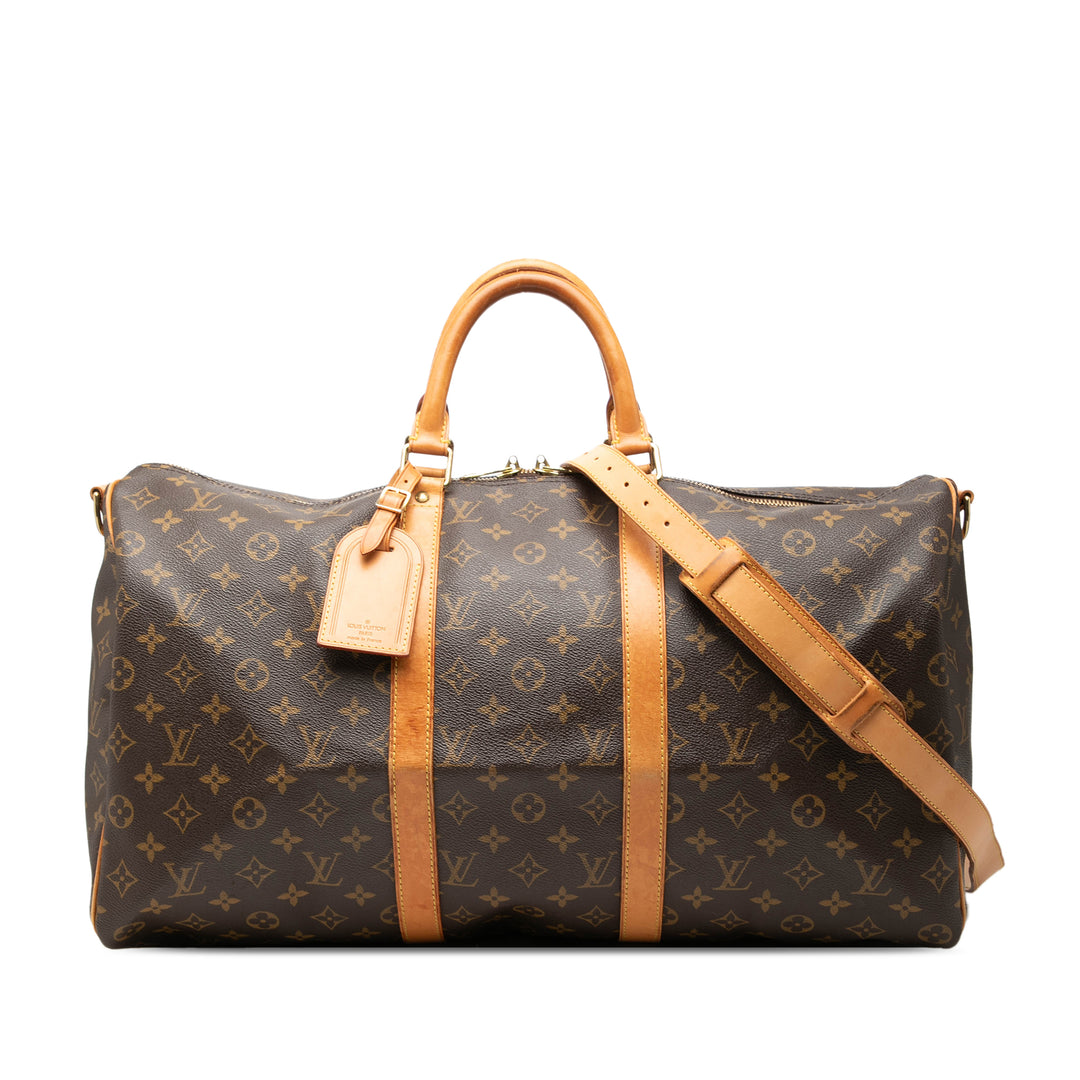 Keepall Bandouliere 50 Monogram Marron