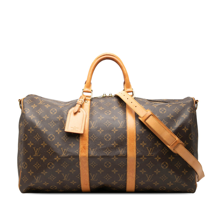 Keepall Bandouliere 50 Monogram Marron