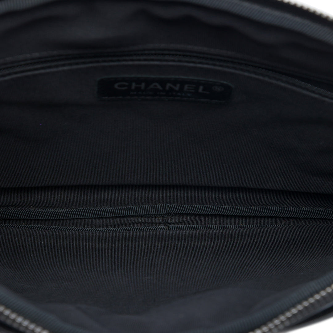 Chanel Matelassé Girl Pochette avec chaîne Petit Cuir d'agneau