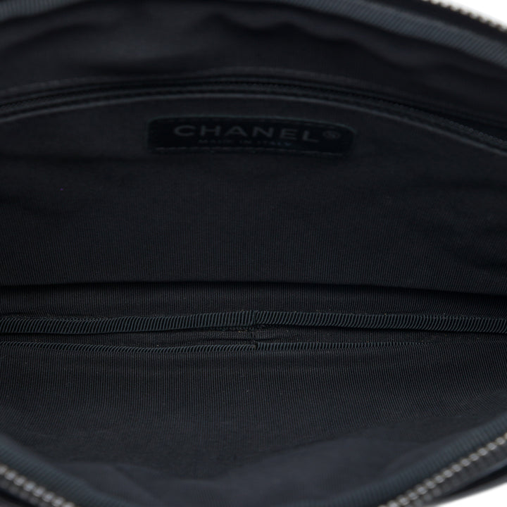 Chanel Matelassé Girl Pochette avec chaîne Petit Cuir d'agneau
