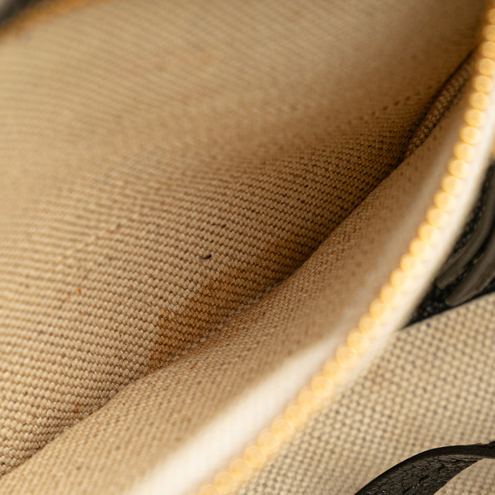 Canvas Monogram Tote Brown - Gaby Paris
