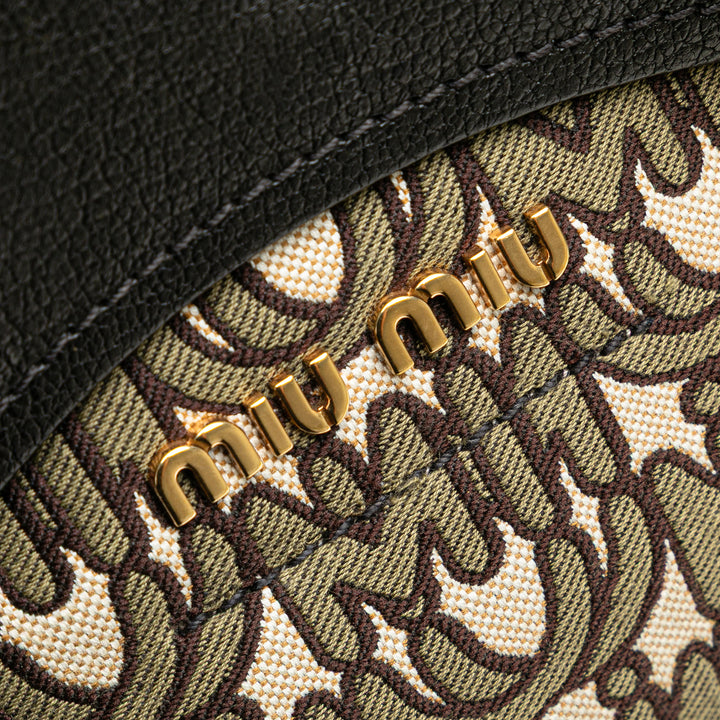 Canvas Monogram Tote Brown - Gaby Paris