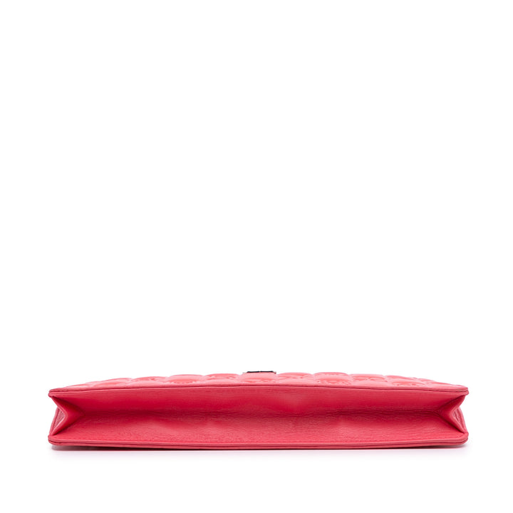 Chanel Cuir d’agneau Precious Symbols Pochette Rose