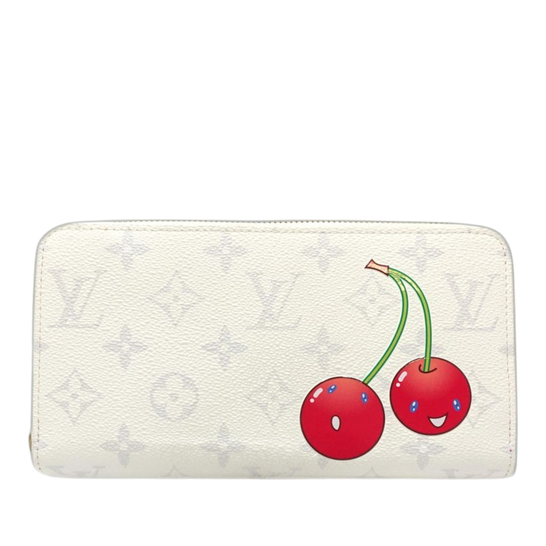 Louis Vuitton Takashi Murakami Monogram Cherry Zippy Portefeuille