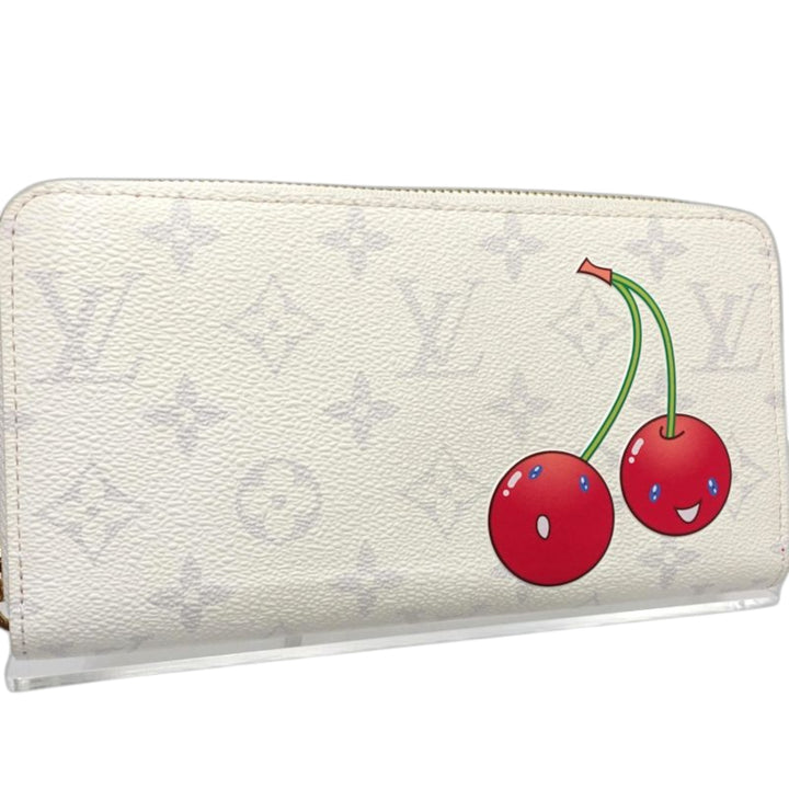 Louis Vuitton Takashi Murakami Monogram Cherry Zippy Portefeuille