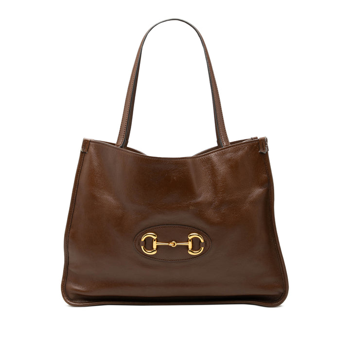 Gucci Horsebit 1955 Cabas Moyen Cuir