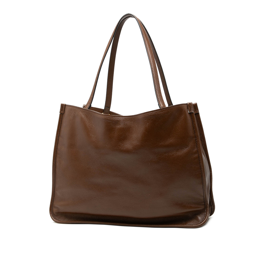 Gucci Horsebit 1955 Cabas Moyen Cuir