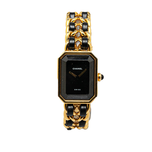 Chanel Quartz Stainless Steel Premiere Chaine Watch Gold