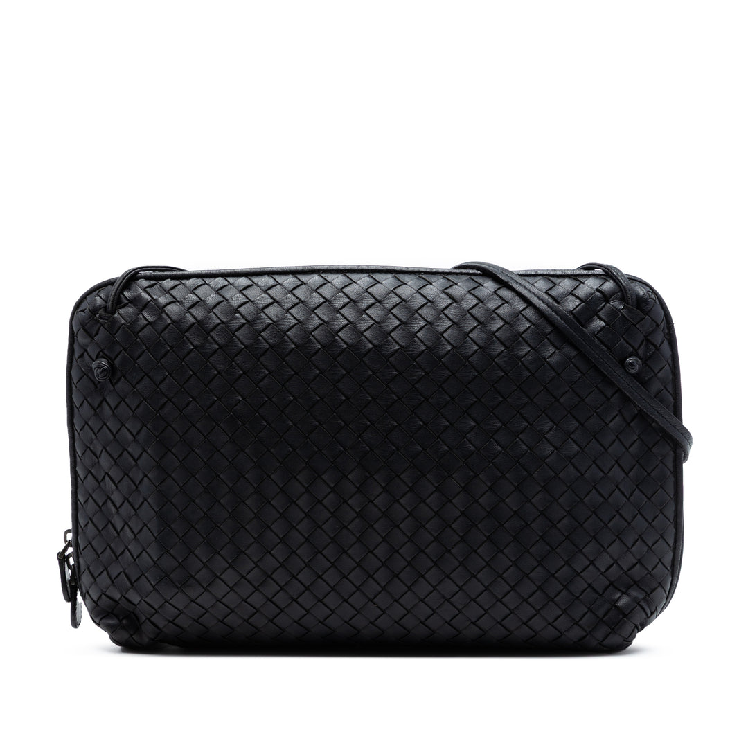 Bottega Veneta Large Nappa Intrecciato Nodini Sac porté croisé