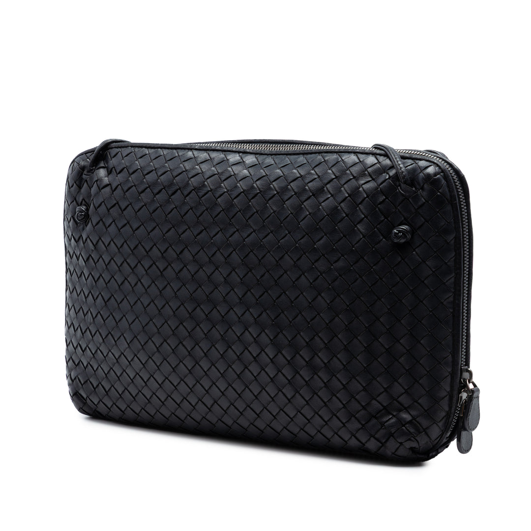 Bottega Veneta Large Nappa Intrecciato Nodini Sac porté croisé