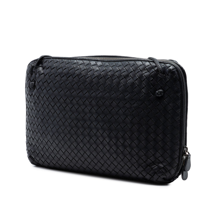 Bottega Veneta Large Nappa Intrecciato Nodini Sac porté croisé