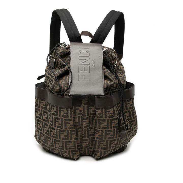 Fendi Large Zucca Toile Strike Sac à dos