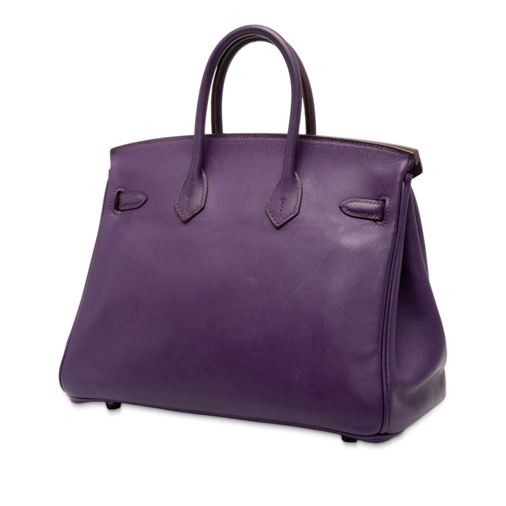 Hermès Swift Birkin Retourne 25 Violet – GABY PARIS Authentique
