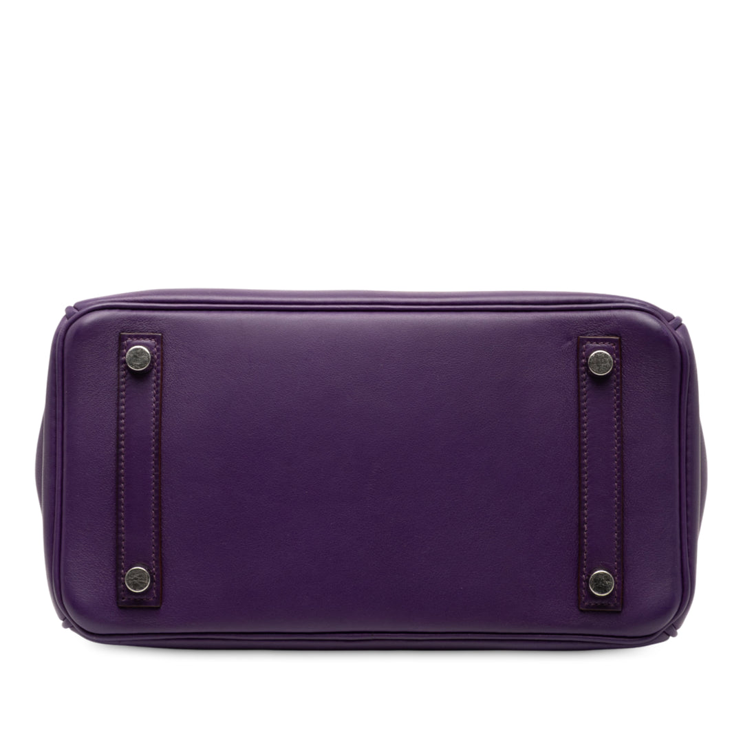 Hermès Swift Birkin Retourne 25 Violet – GABY PARIS Authentique