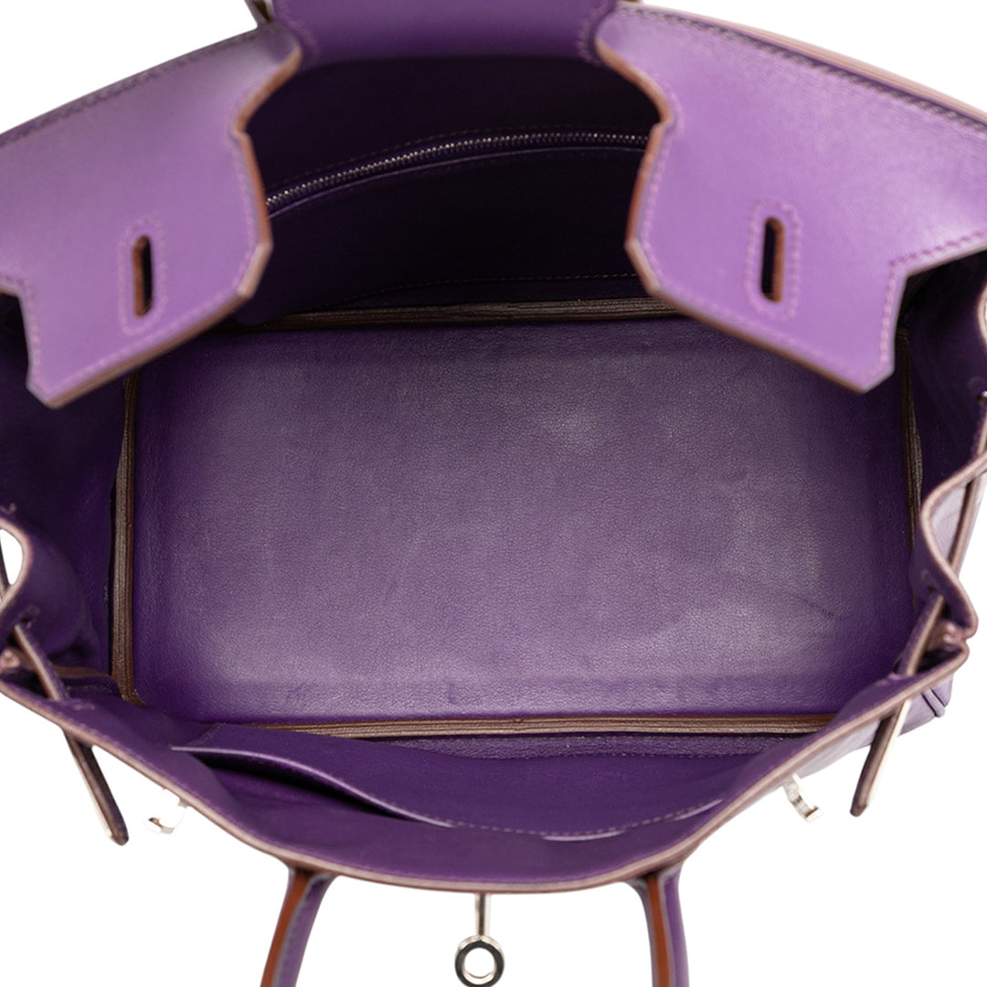 Hermès Swift Birkin Retourne 25 Violet – GABY PARIS Authentique