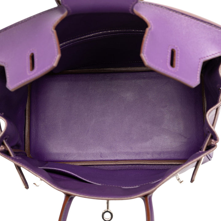 Hermès Swift Birkin Retourne 25 Violet – GABY PARIS Authentique