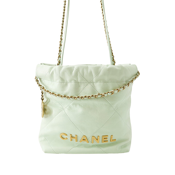 Chanel Mini brillant Cuir de veau 22 Sac à main