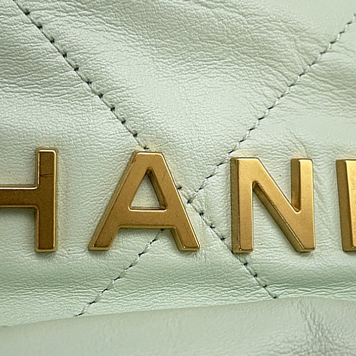 Chanel Mini brillant Cuir de veau 22 Sac à main