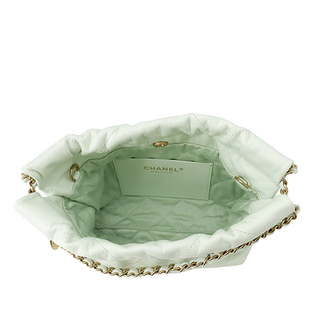 Chanel Mini brillant Cuir de veau 22 Sac à main