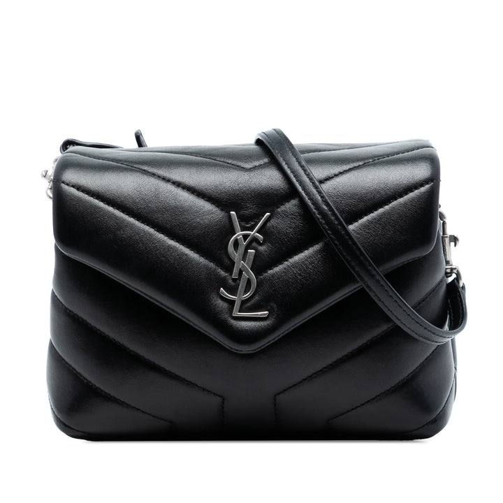 Saint Laurent Toy Matelasse Cuir Monogram LouLou Sac porté croisé