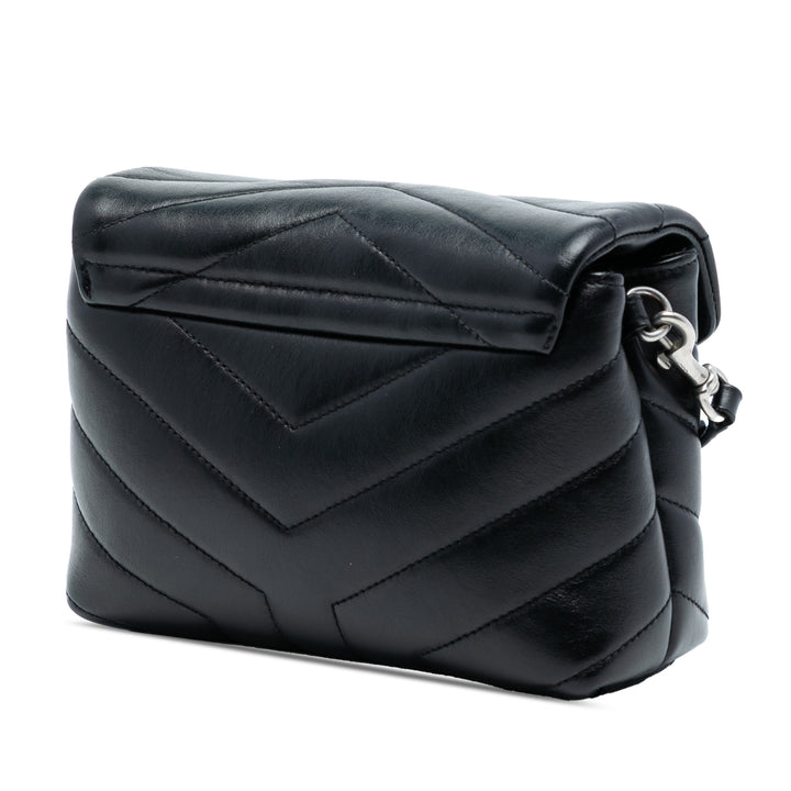 Saint Laurent Toy Matelasse Cuir Monogram LouLou Sac porté croisé