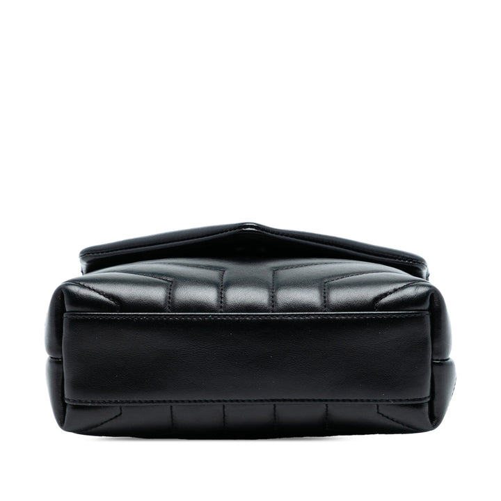 Saint Laurent Toy Matelasse Cuir Monogram LouLou Sac porté croisé