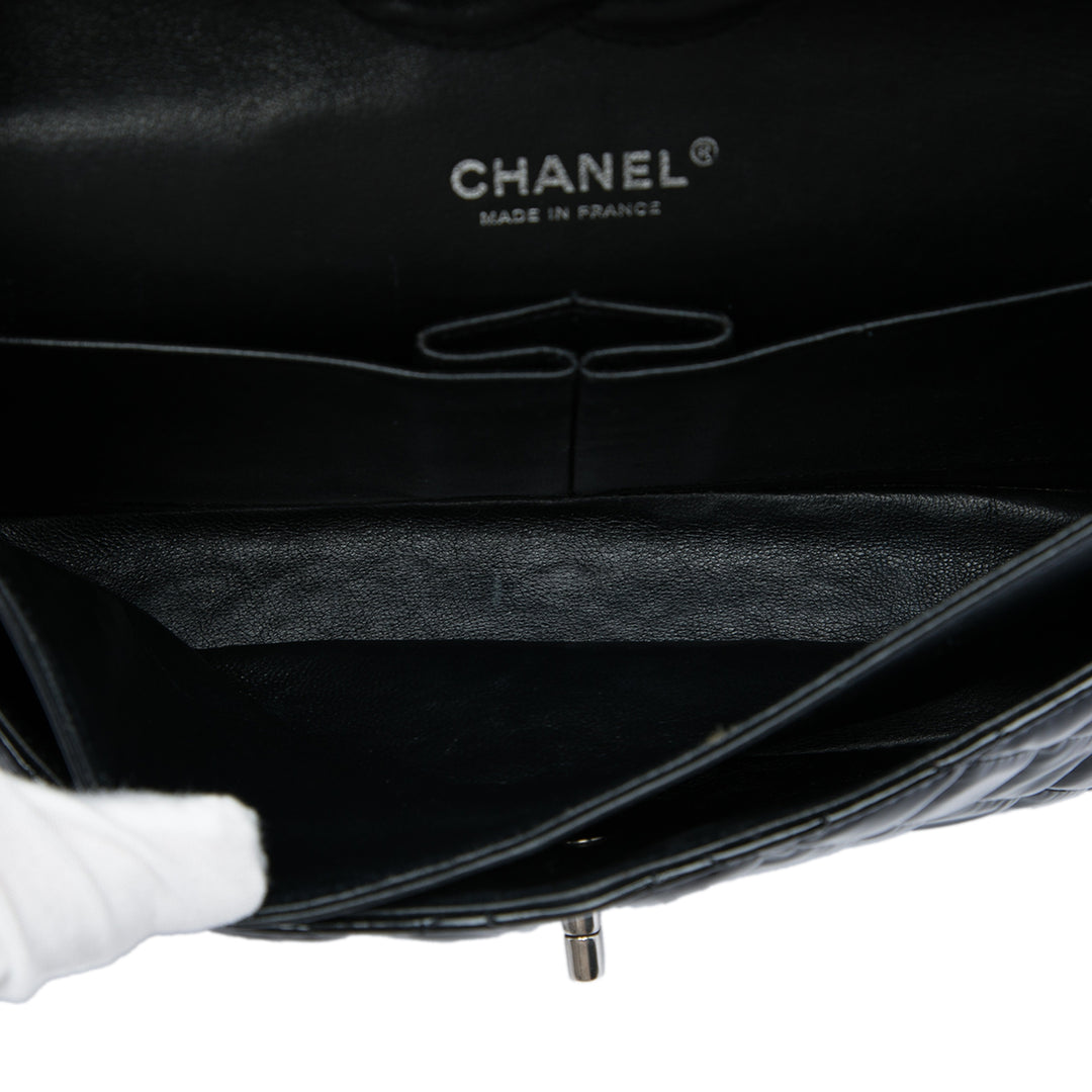 Classic Double rabat Moyen Noir