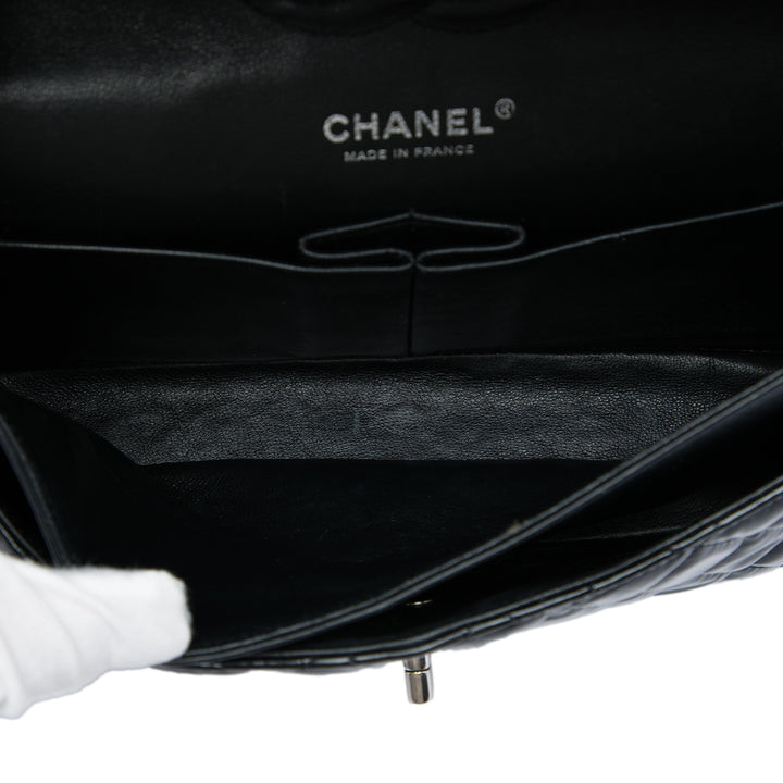 Classic Double rabat Moyen Noir