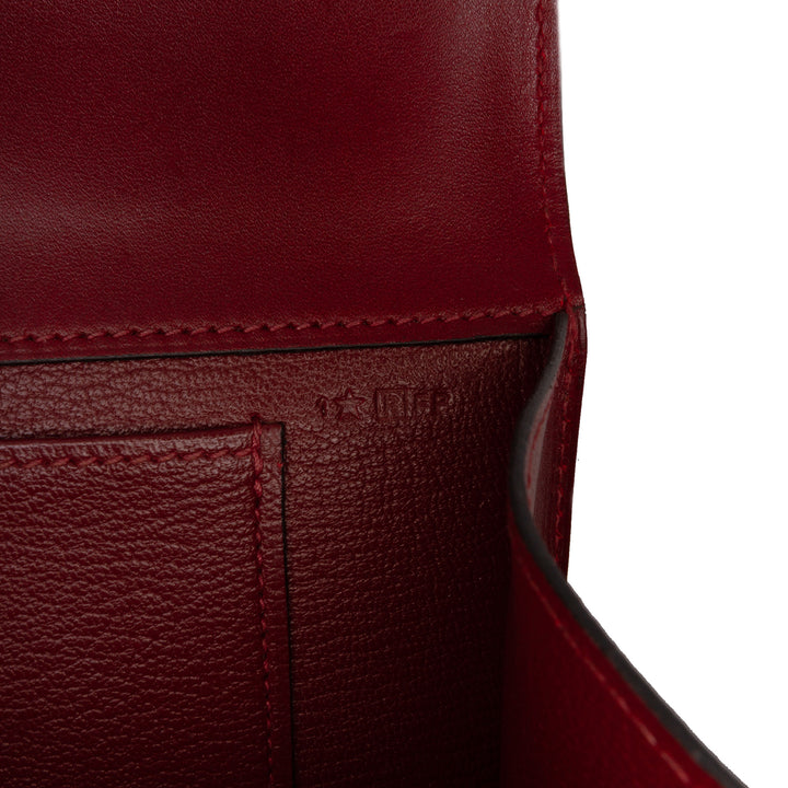Hermès Swift Medor Pochette 23 Rouge – GABY PARIS Authentique