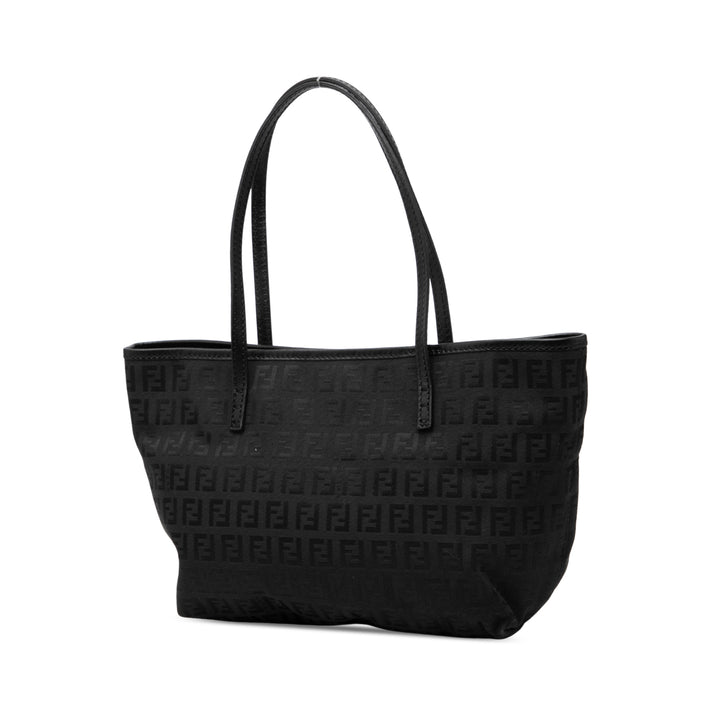 Fendi Cabas Zucchino Noir – vue 2 – GABY PARIS
