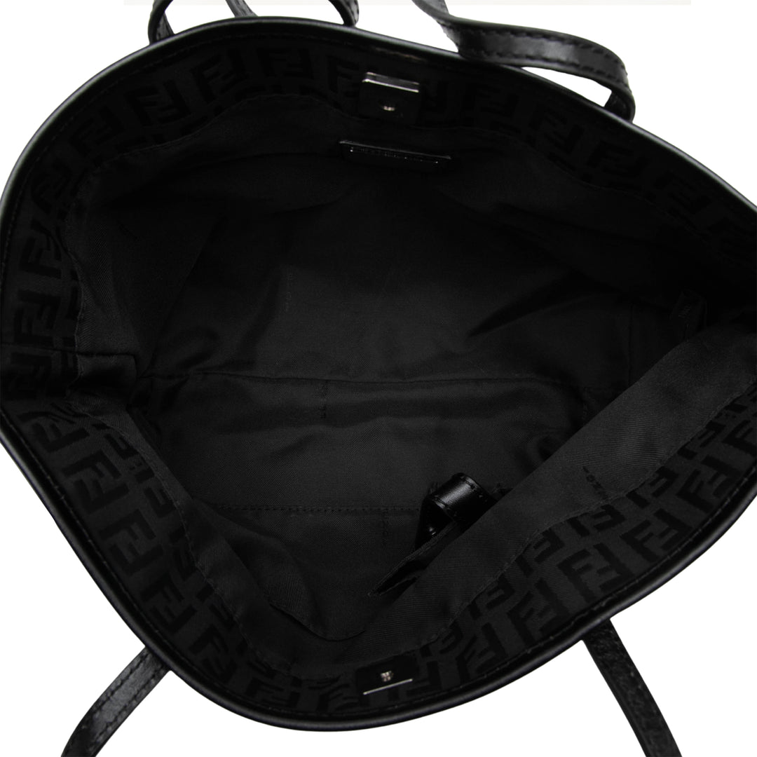 Fendi Cabas Zucchino Noir – vue 4 – GABY PARIS