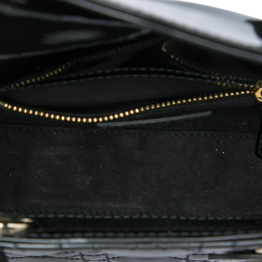 Dior Sac à main Lady Dior Cannage Mini Noir – vue 4 – GABY PARIS