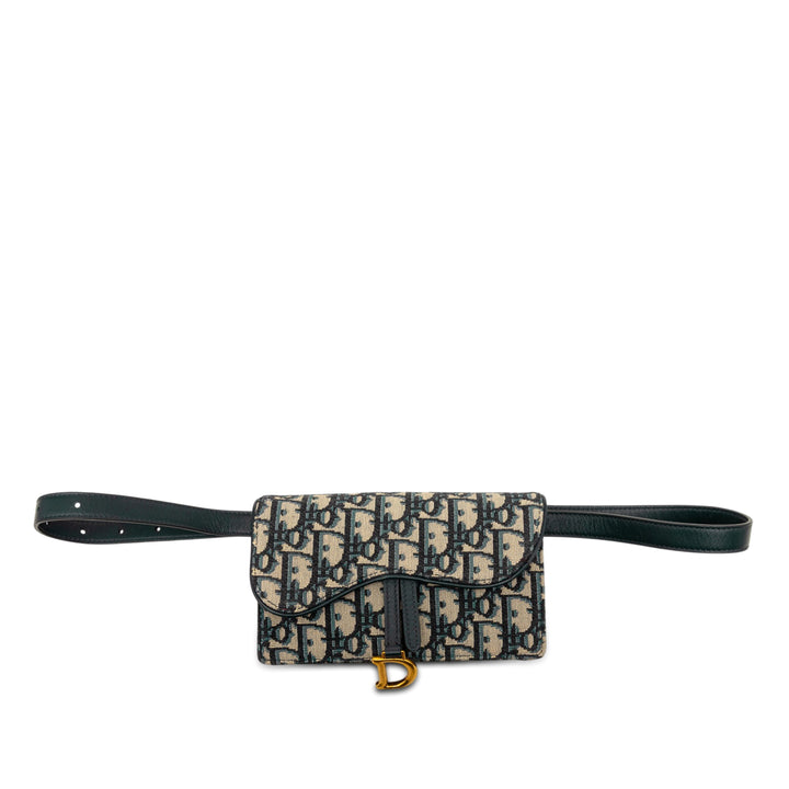 Dior Oblique Toile Saddle Sac ceinture
