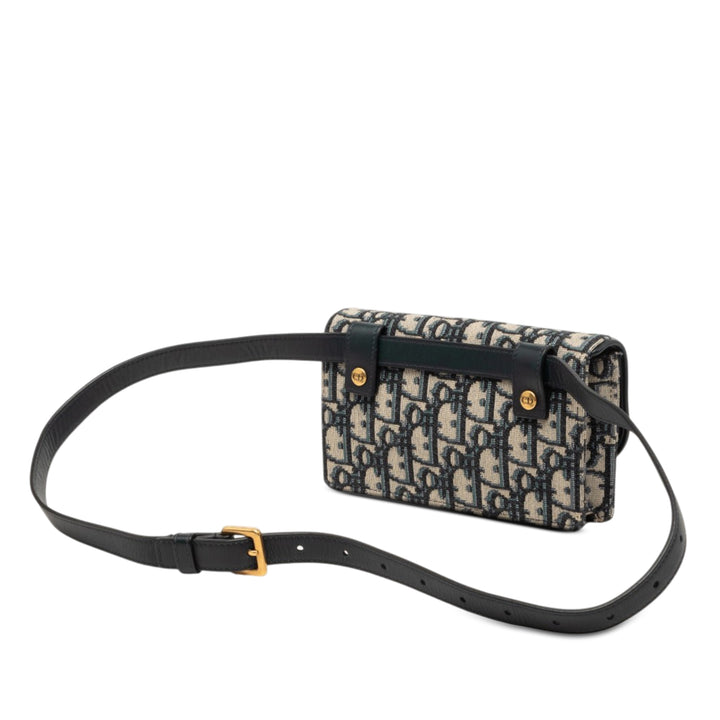 Dior Oblique Toile Saddle Sac ceinture