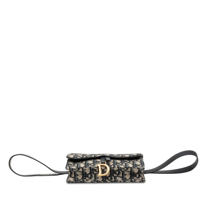 Dior Oblique Toile Saddle Sac ceinture
