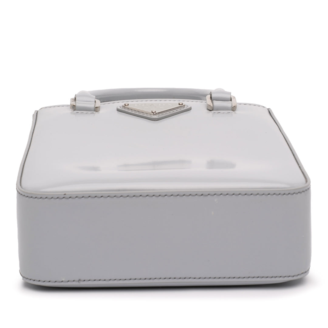 Prada Small Cuir Brushed Cabas