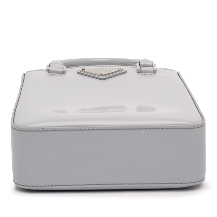 Prada Small Cuir Brushed Cabas