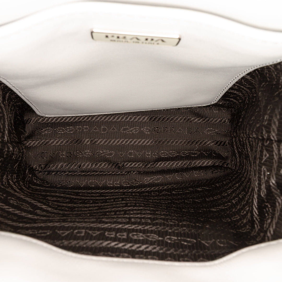 Prada Small Cuir Brushed Cabas