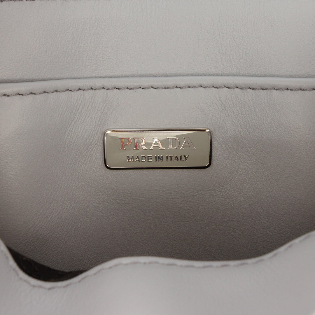 Prada Small Cuir Brushed Cabas