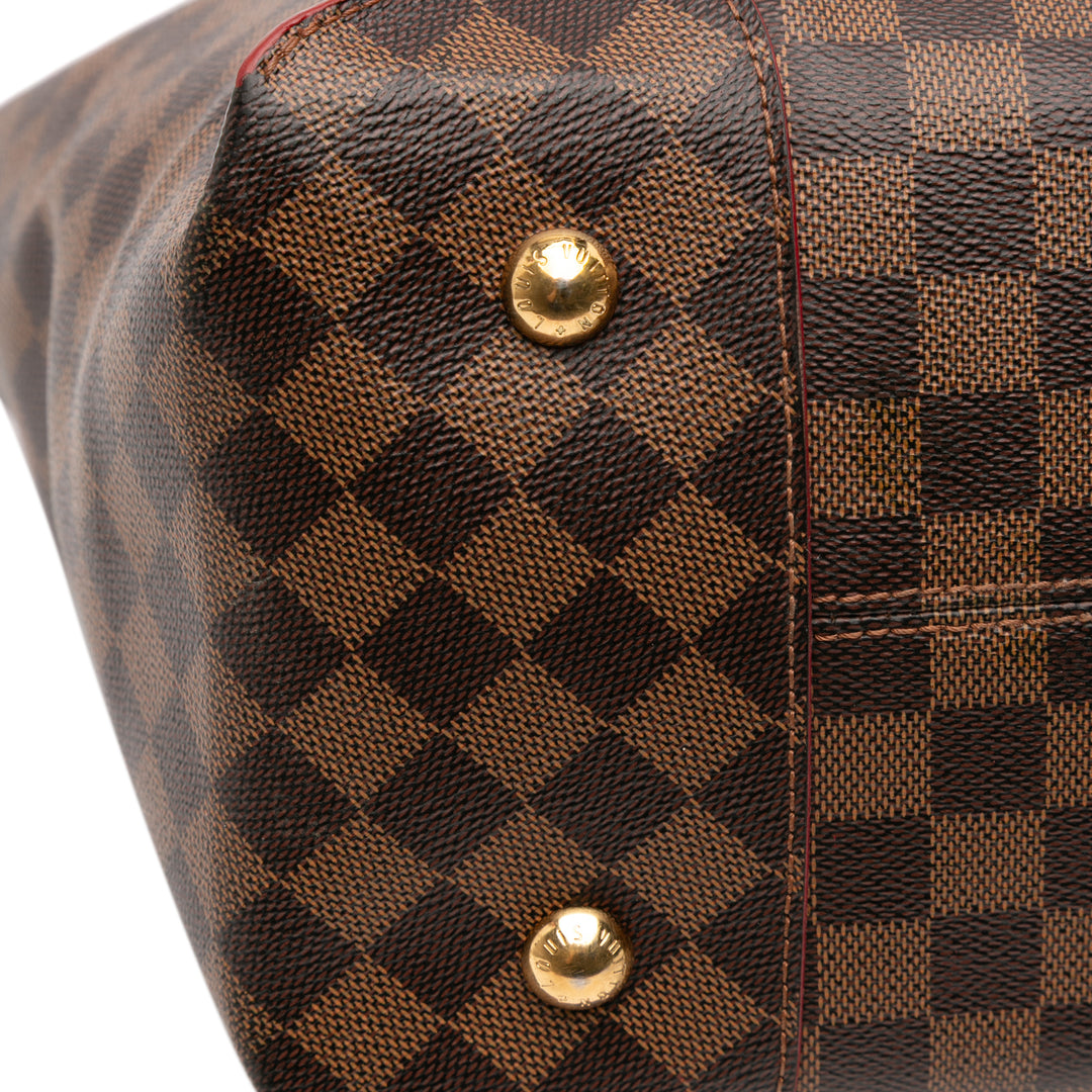 Louis Vuitton Damier Ebene Caissa MM Marron