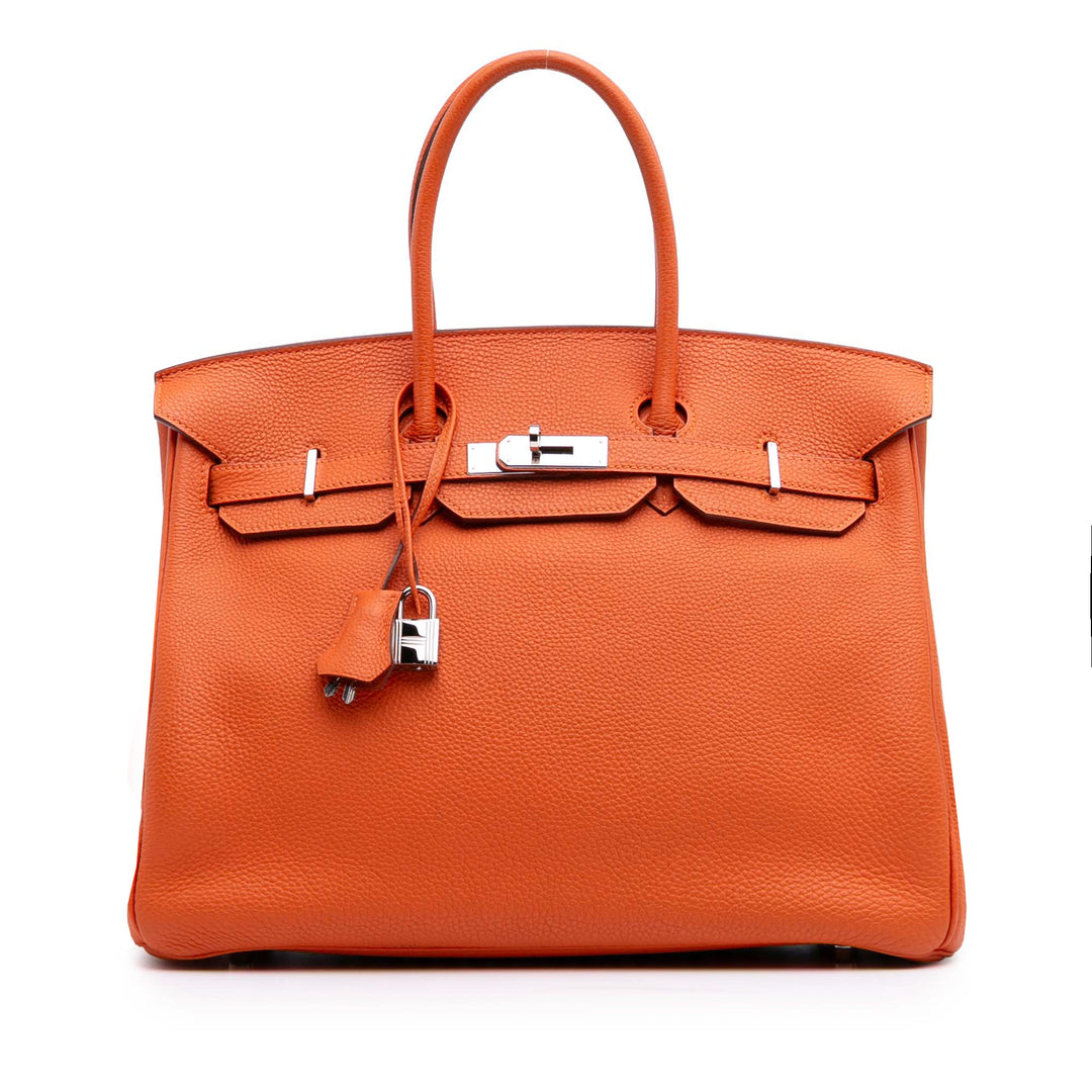 Togo Birkin Retourne 35 Orange - Gaby Paris