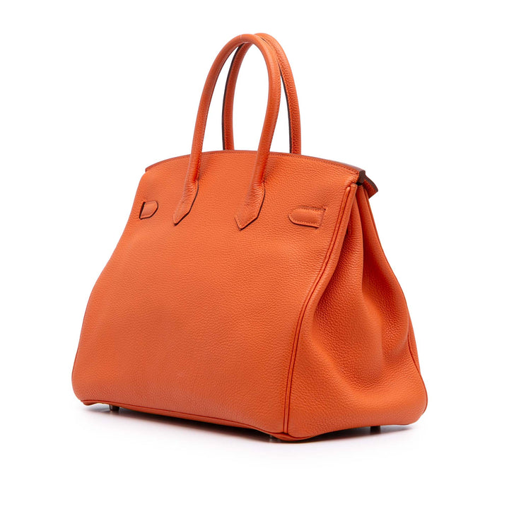 Togo Birkin Retourne 35 Orange - Gaby Paris