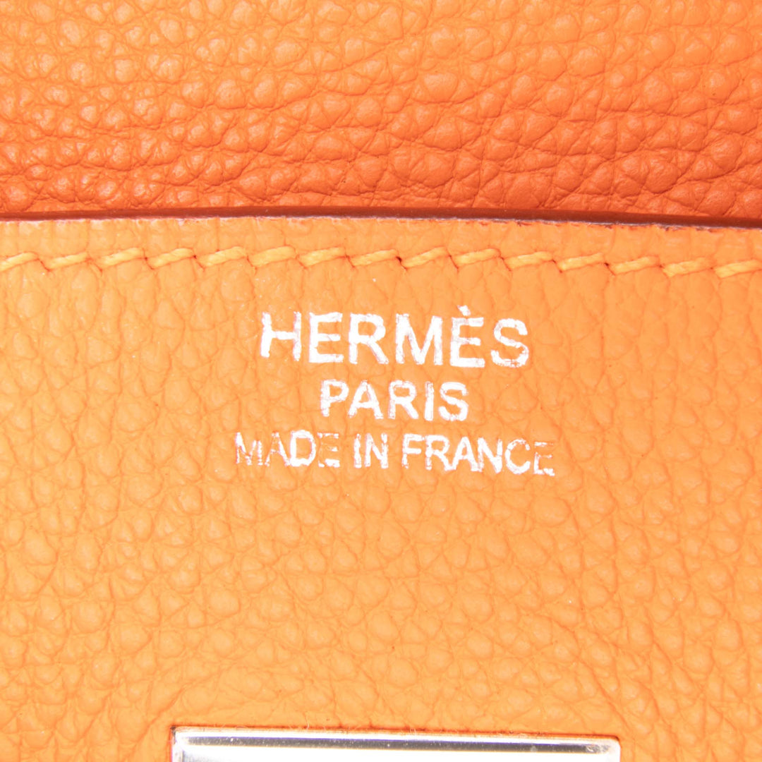 Togo Birkin Retourne 35 Orange - Gaby Paris