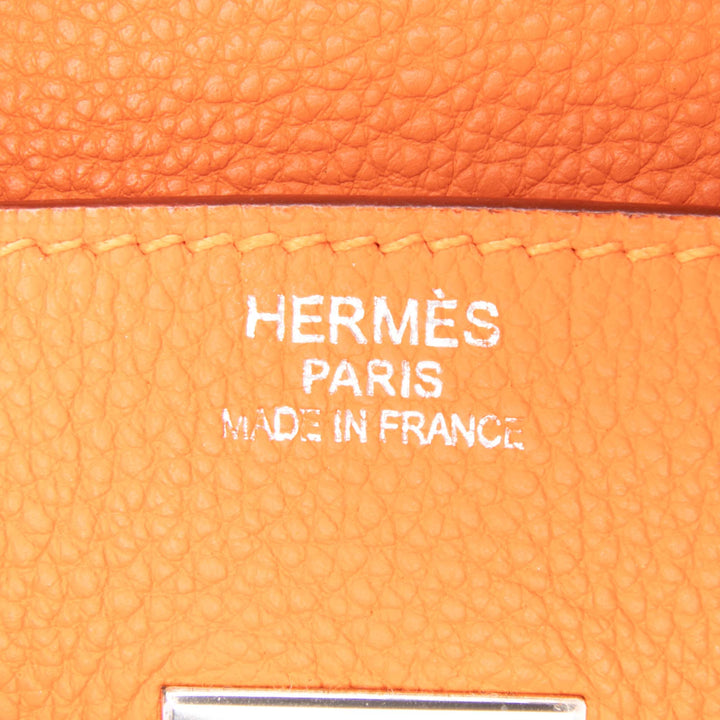 Togo Birkin Retourne 35 Orange - Gaby Paris