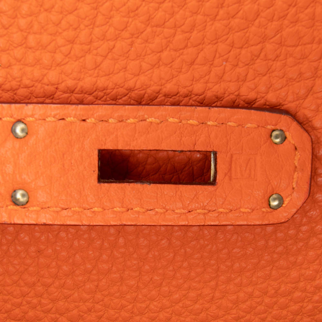 Togo Birkin Retourne 35 Orange - Gaby Paris